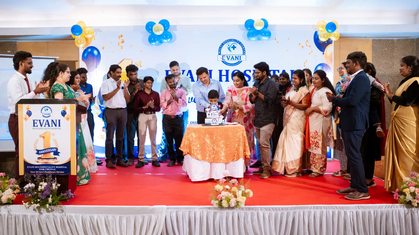 Evani Multispeciality Hospital's 1st Anniversary Celebration 06.06.2026 Park Plaza, OMR, Chennai 5